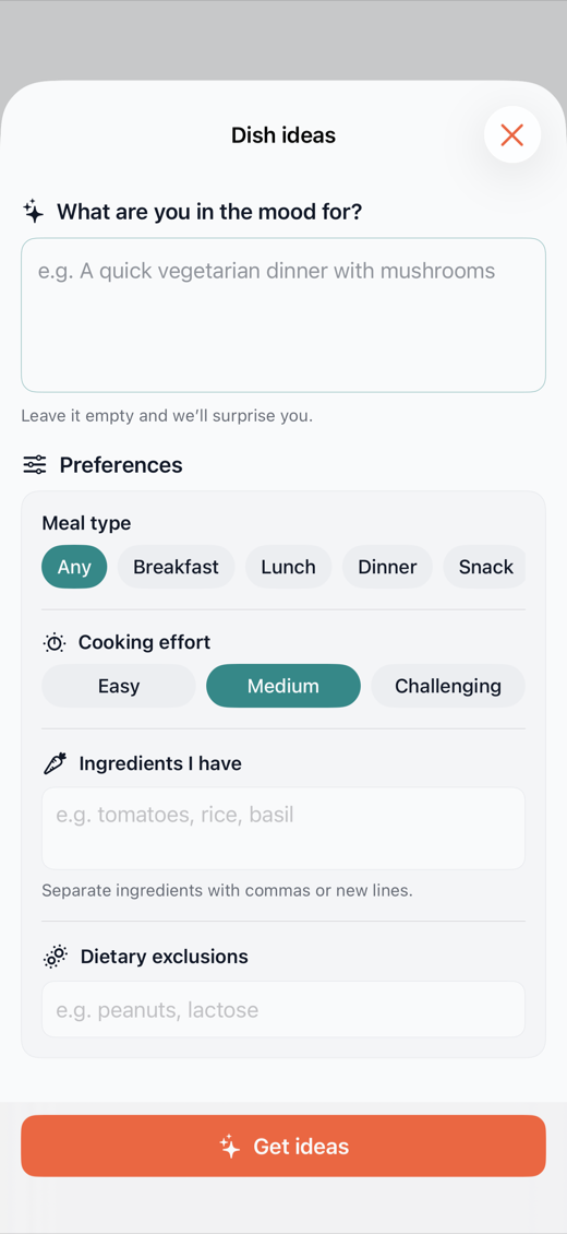 Dish Ideas in Plately